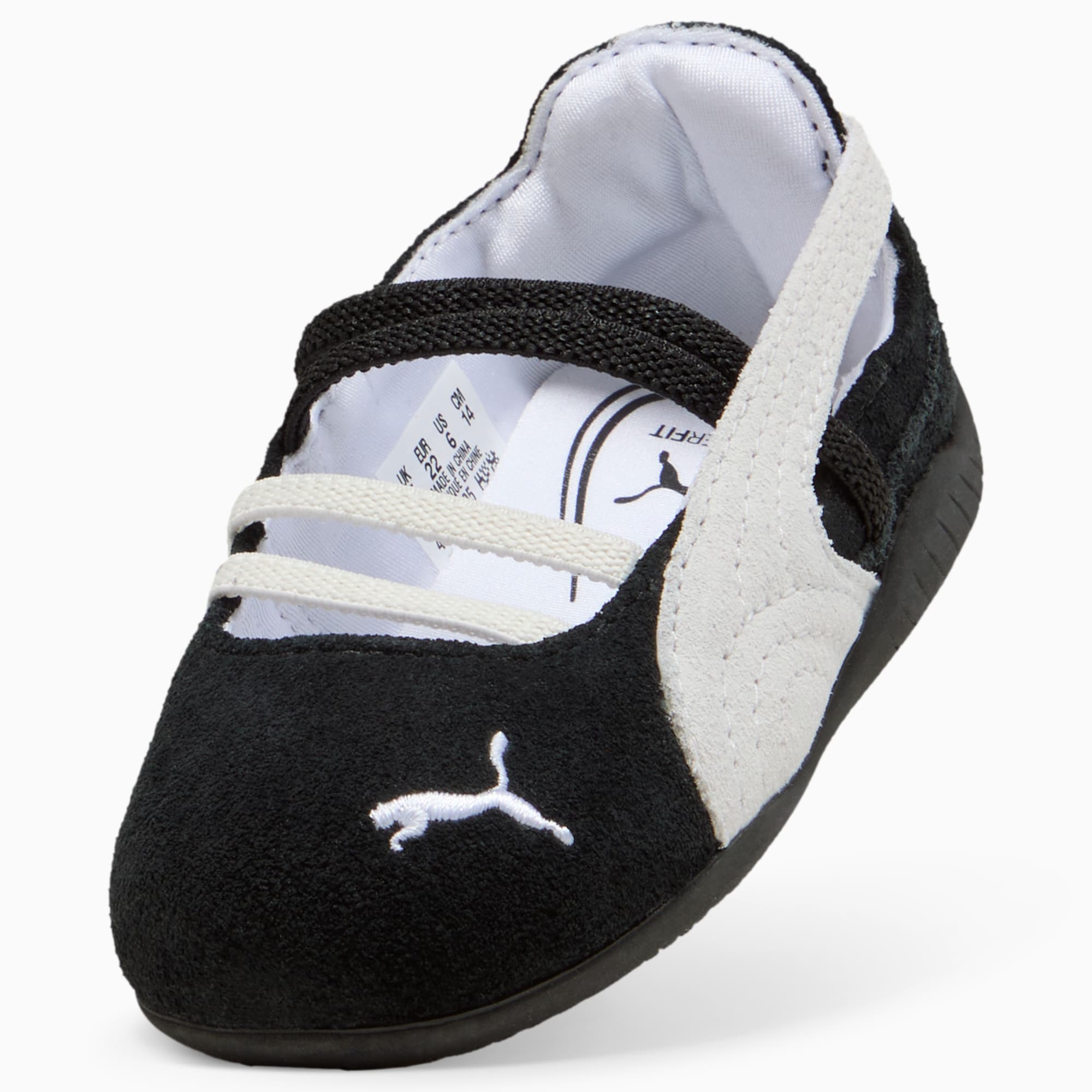 Speedcat Ballet Sneakers Toddlers - PUMA Black-PUMA White-Warm White - Image 6