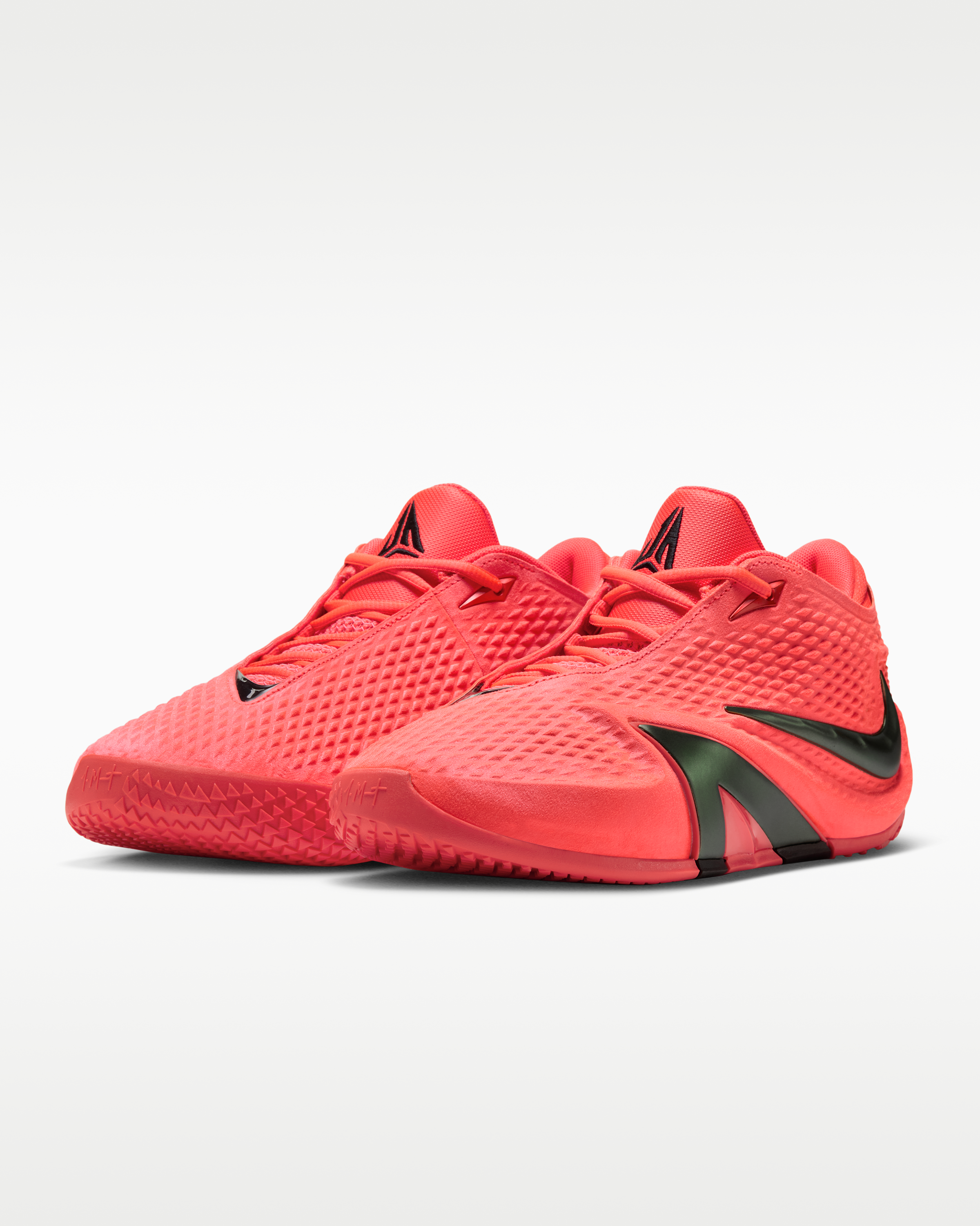 Ja 4 'Code Red' Basketball Shoes - Bright Crimson/Black/Cobalt Bliss/Multi-Colour - View 5