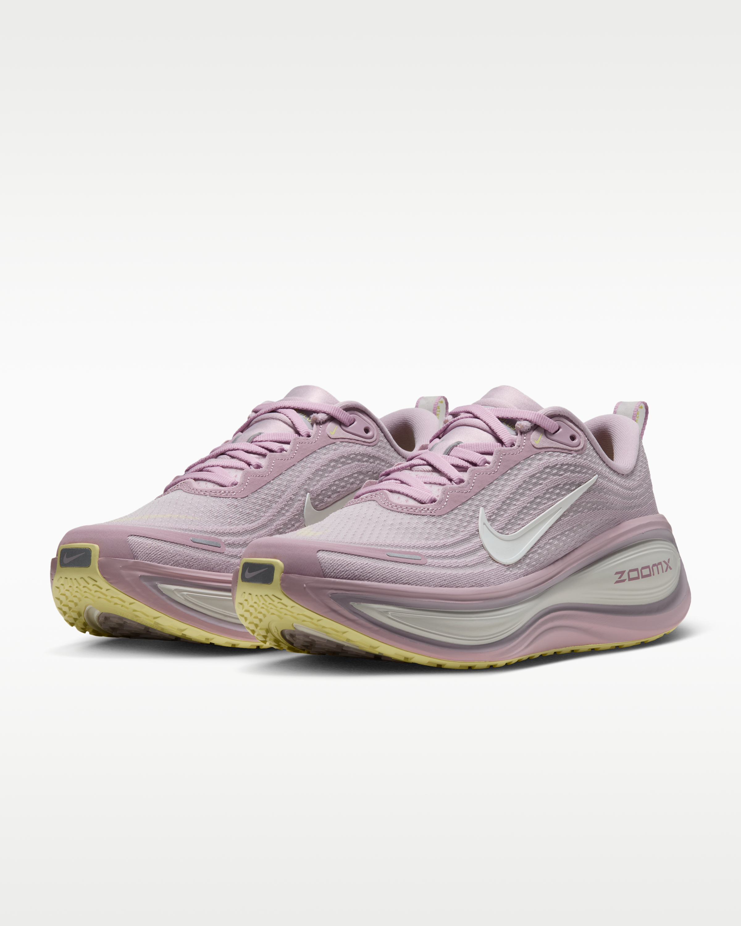 Nike Vomero Plus Women's Road Running Shoes - Particle Rose/Silver Lilac/Light Bone/Sail - View 5