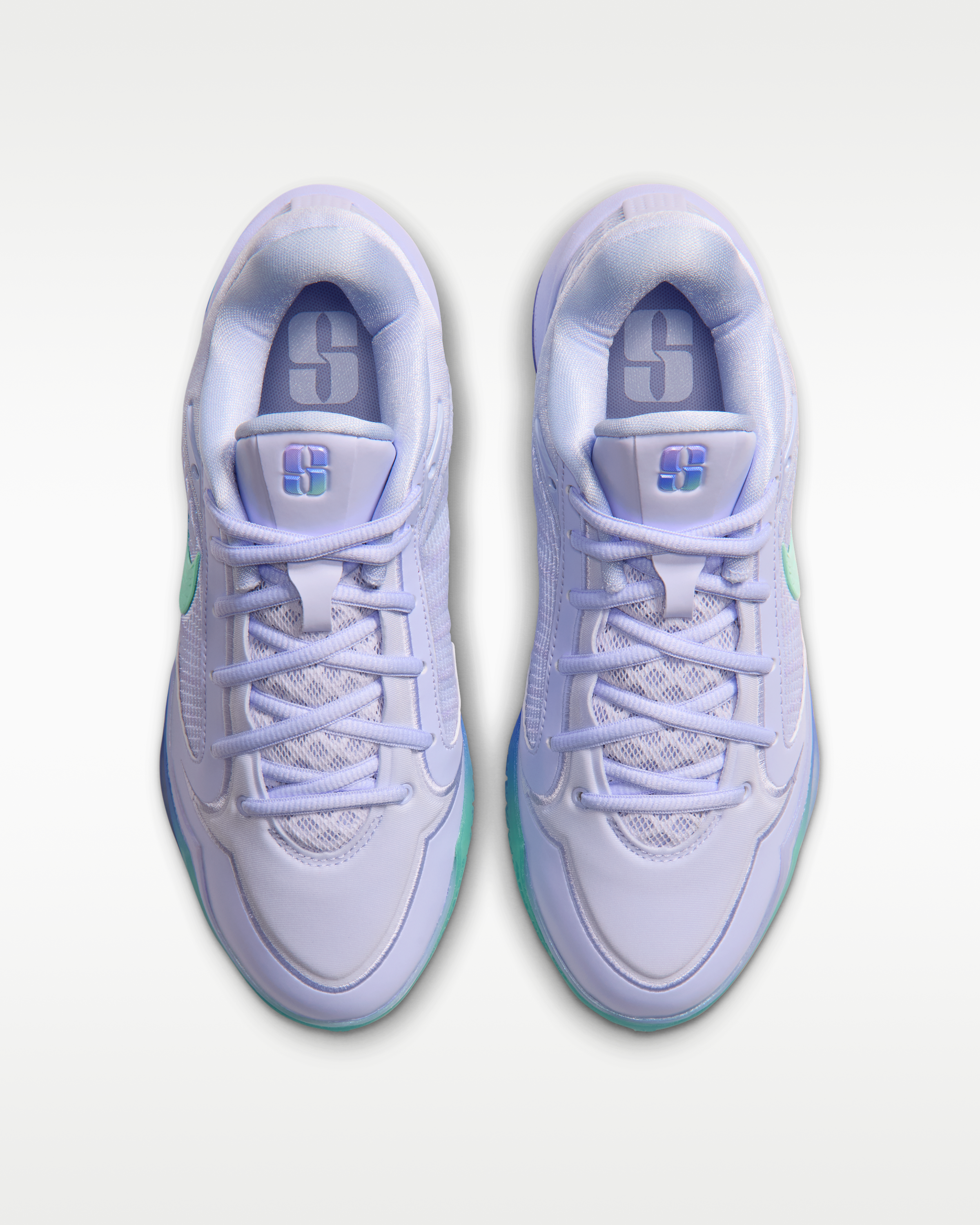 Sabrina 4 ‘Superstition’ Basketball Shoes - Palest Purple/Green Glow/Atomic Violet/Victory Lapis - View 4