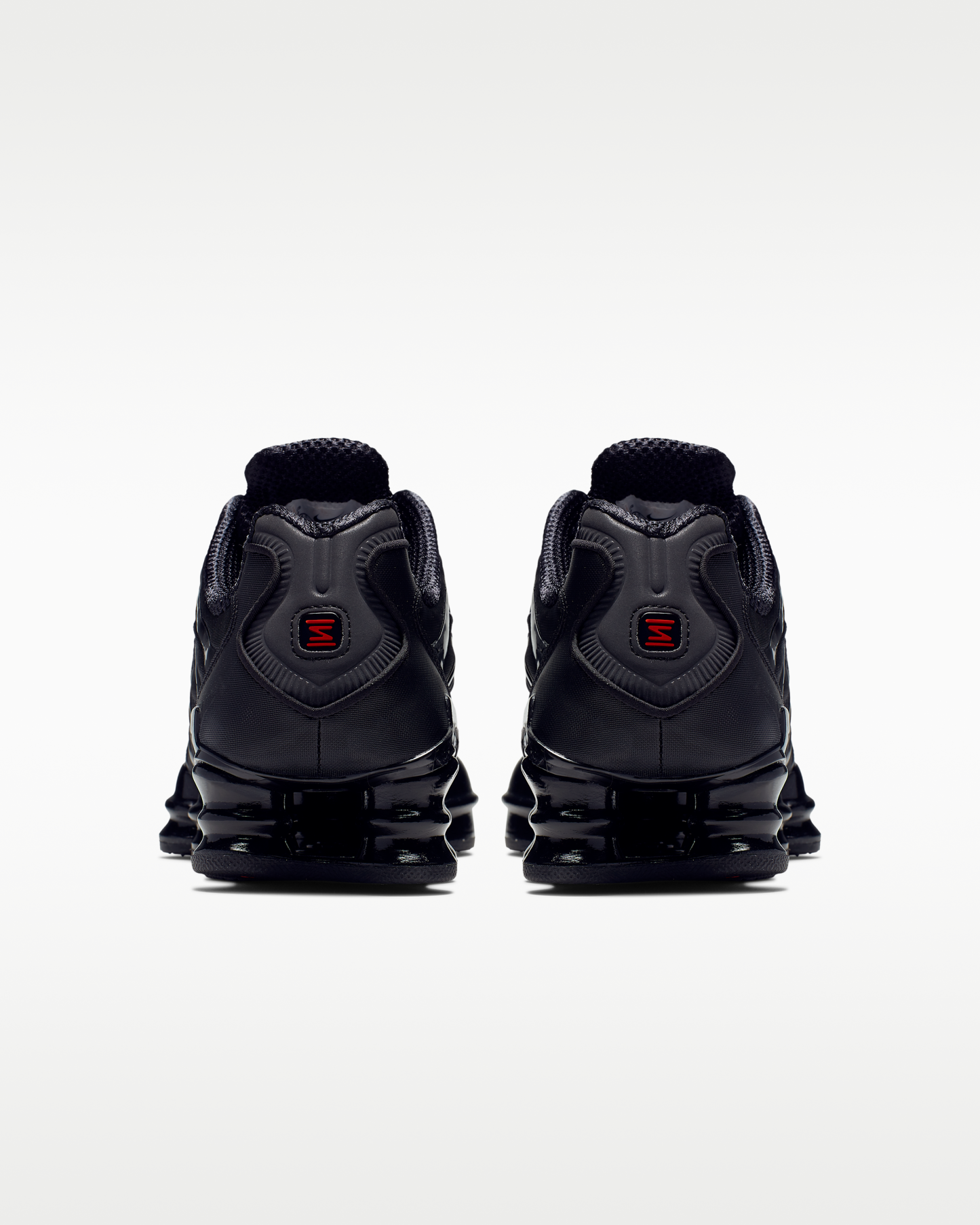 Nike Shox TL Women's Shoes - Black/Metallic Hematite/Max Orange/Black - View 6