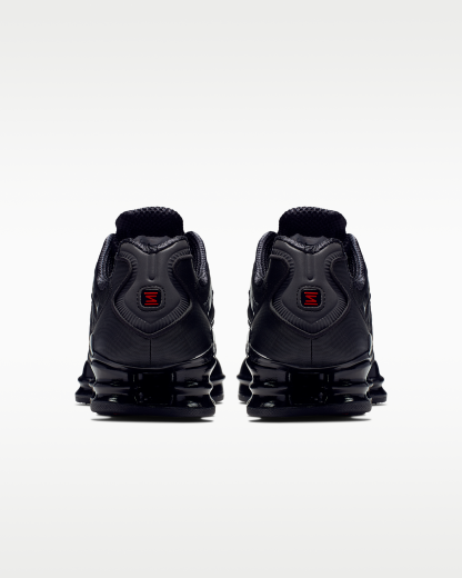 Nike Shox TL Women's Shoes - Black/Metallic Hematite/Max Orange/Black - View 6