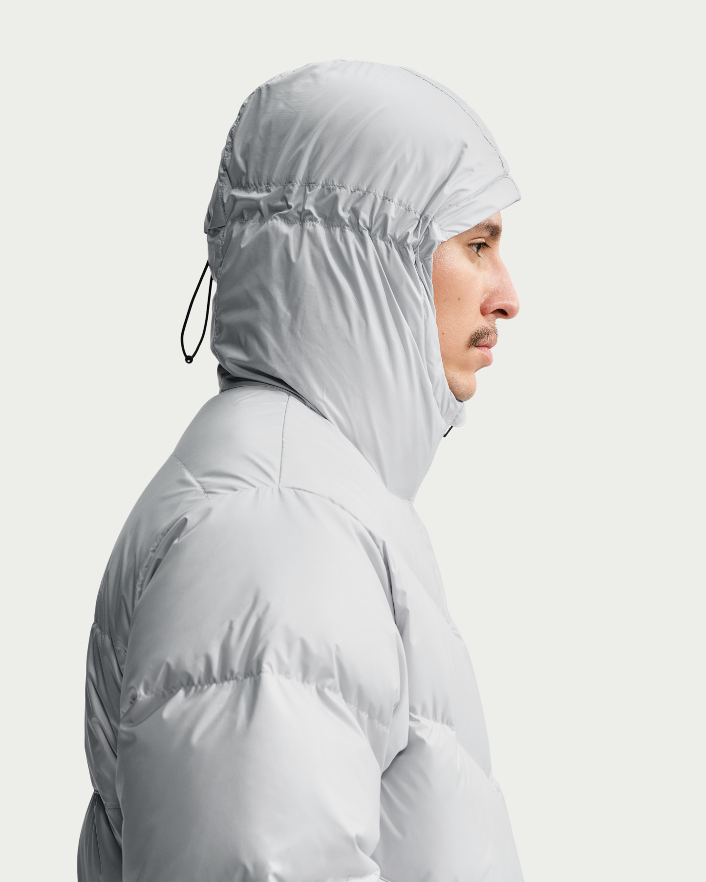 Nike Windrunner Men's Down Jacket - Grey Fog/Grey Fog/White - View 6