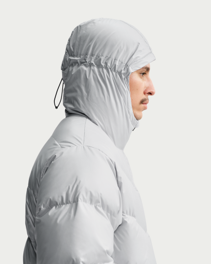 Nike Windrunner Men's Down Jacket - Grey Fog/Grey Fog/White - View 6