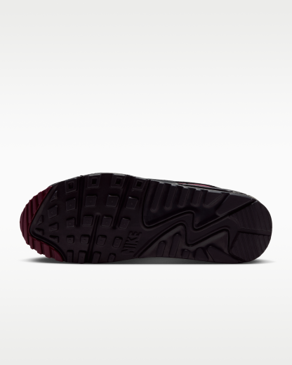 Nike Air Max 90 'Check' Women's Shoes - Black/Tough Red/Yellow Ochre/Team Red - View 2