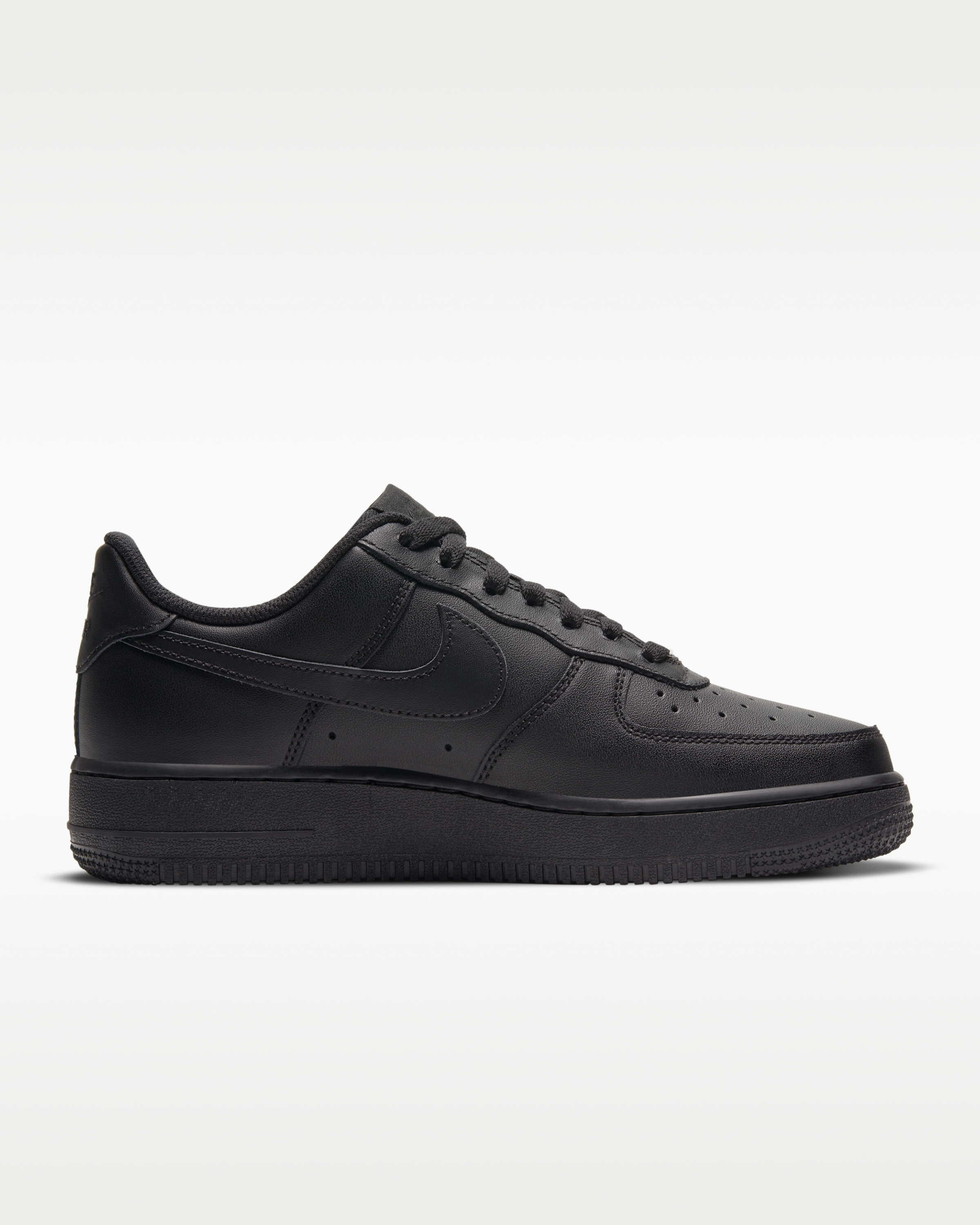 Nike Air Force 1 '07 Women's Shoes - Black/Black/Black/Black - View 3