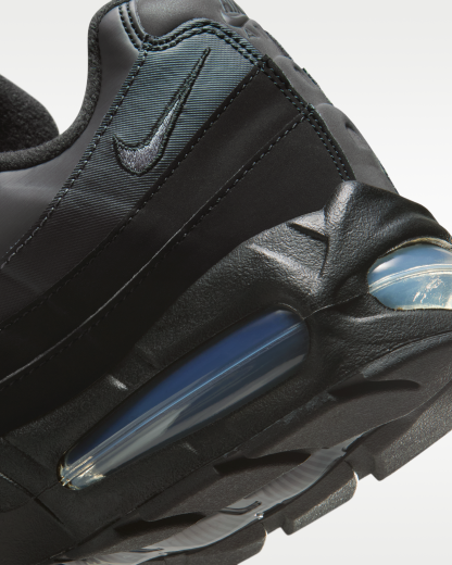 Nike Air Max 95 Big Bubble Men's Shoes - Black/Lime Blast/Anthracite/Metallic Silver - View 8