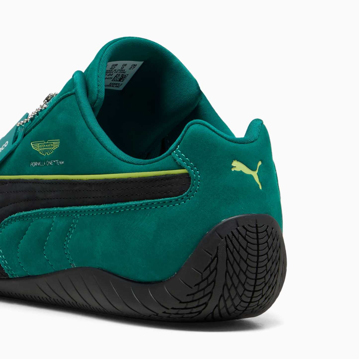 PUMA x ASTON MARTIN ARAMCO F1® TEAM Speedcat Low Sneakers Unisex - Green Lux-PUMA Black - Image 5
