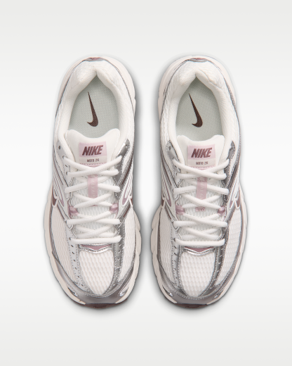 Nike Air Max Moto 2K Women's Shoes - Phantom/Metallic Silver/Particle Pink/Tattoo - View 4