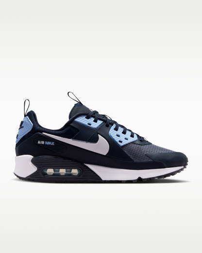 Nike Air Max 90 Drift Men's Shoes - Dark Obsidian/Psychic Blue/White - View 3