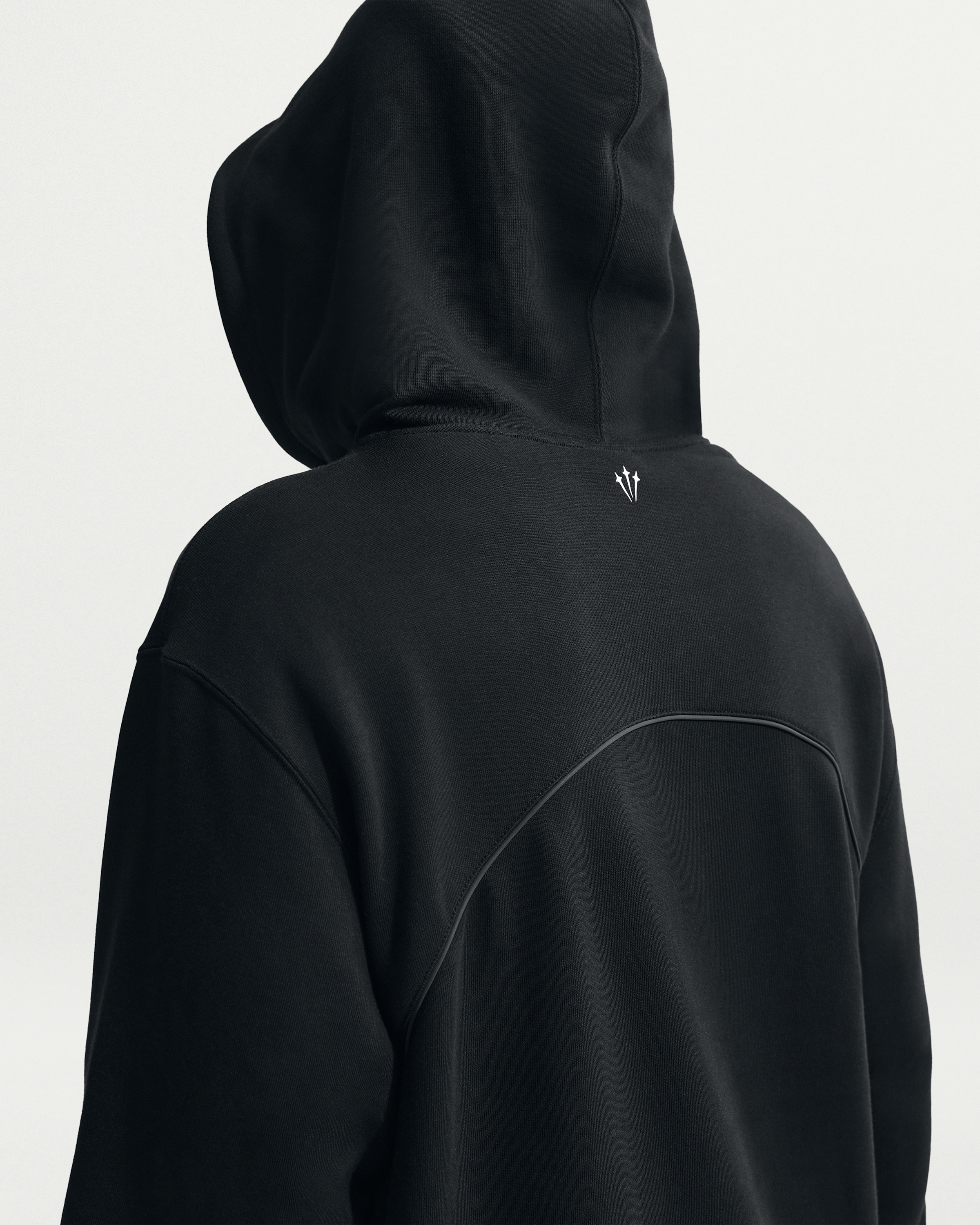 NOCTA Fleece CS Hoodie 2 - Black/White - View 5