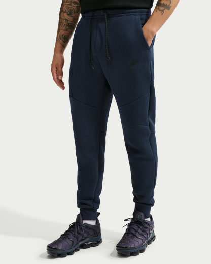 Nike Tech Men's Fleece Joggers - Obsidian/Black - View 2