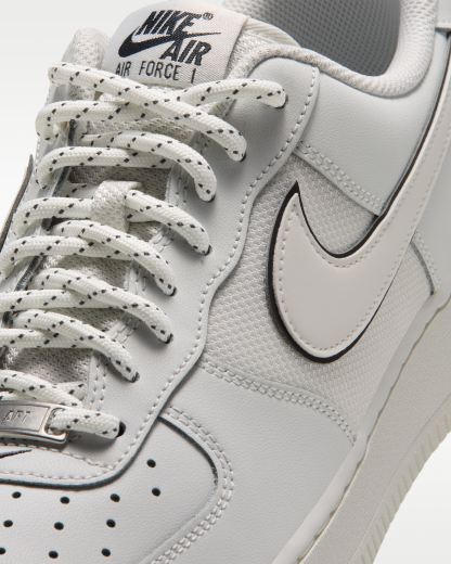 Nike Air Force 1 '07 LV8 Men's Shoes - Summit White/Summit White/Anthracite - View 7
