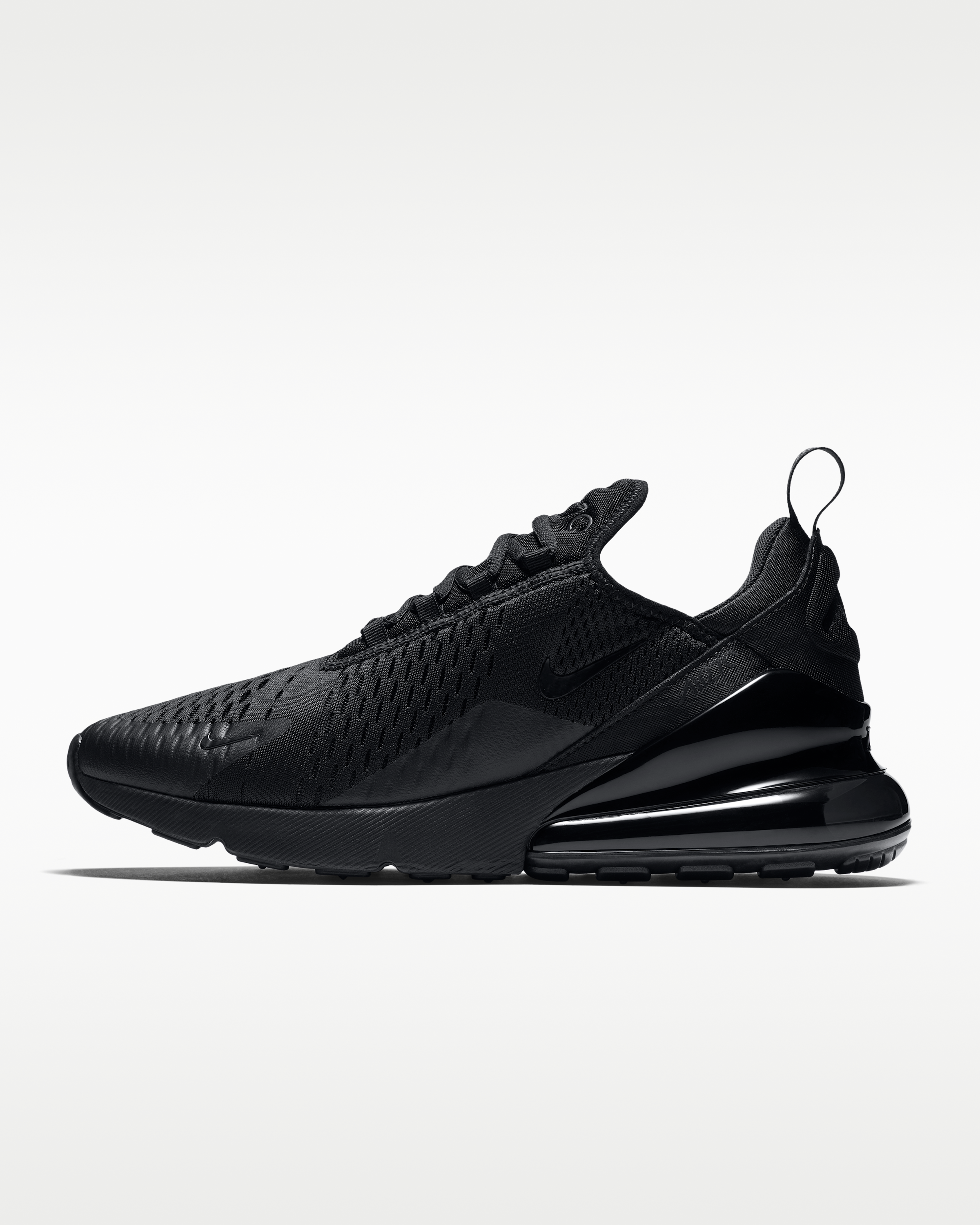 Nike Air Max 270 Men's Shoes - Black/Black/Black - View 1