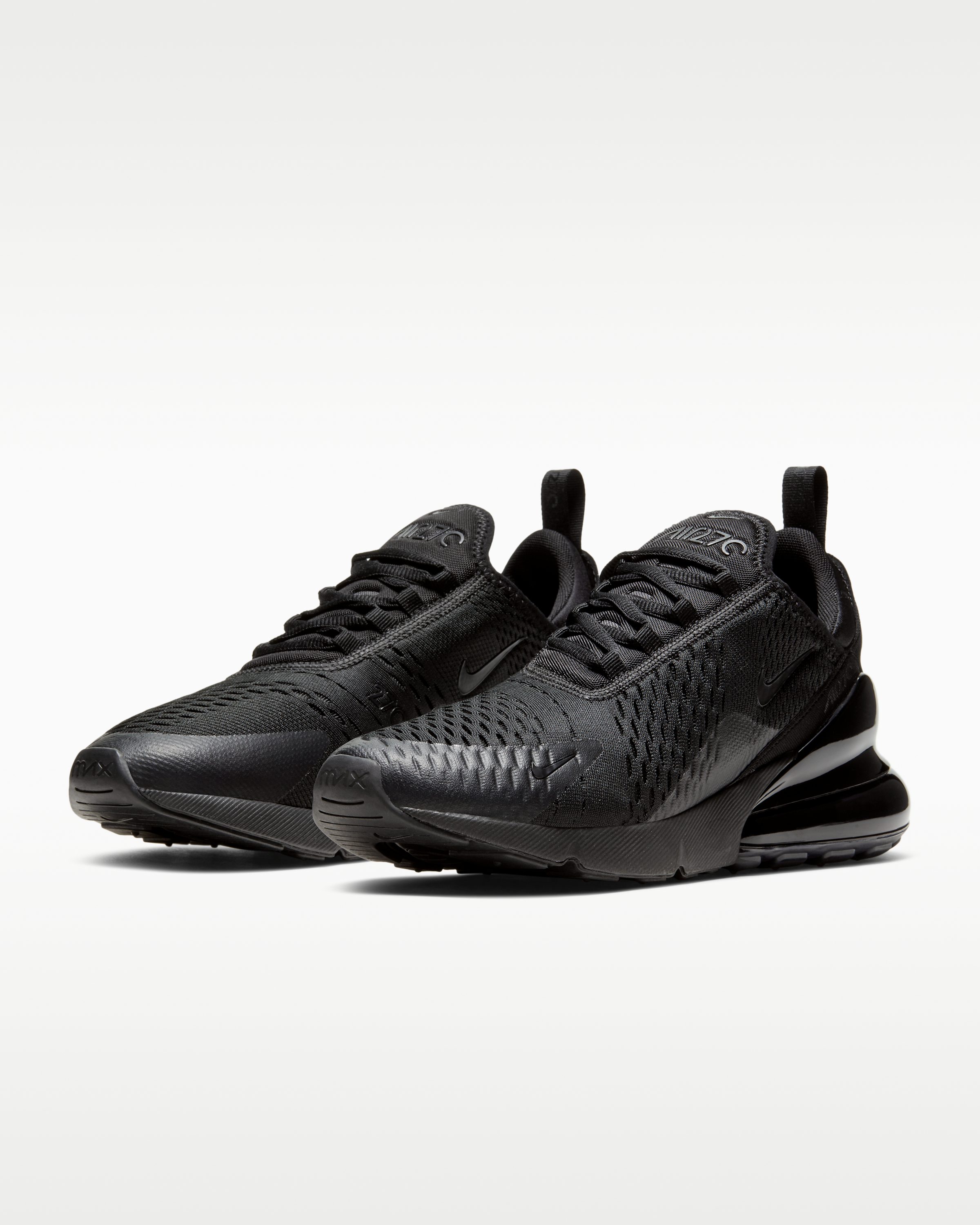 Nike Air Max 270 Men's Shoes - Black/Black/Black - View 5