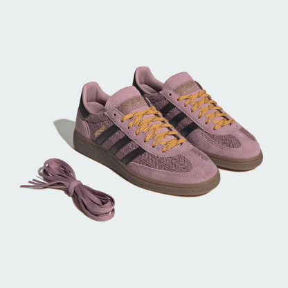 adidas HANDBALL SPEZIAL SHOES - Magic Mauve / Aurora Coffee / Preloved Yellow - View 9