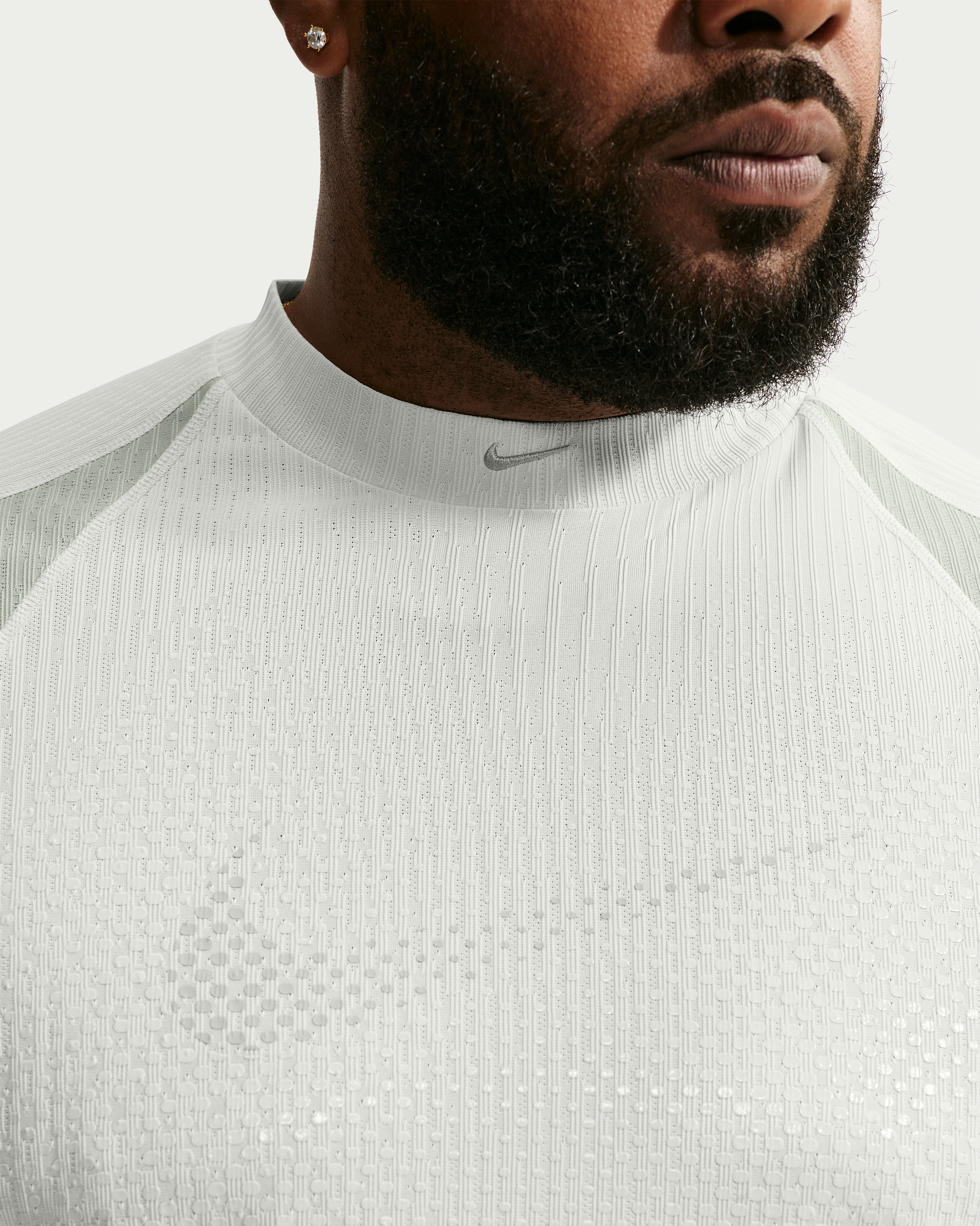 Nike Tech Men's Dri-FIT ADV Jersey - Light Bone/Spruce Fog/Spruce Fog - View 8