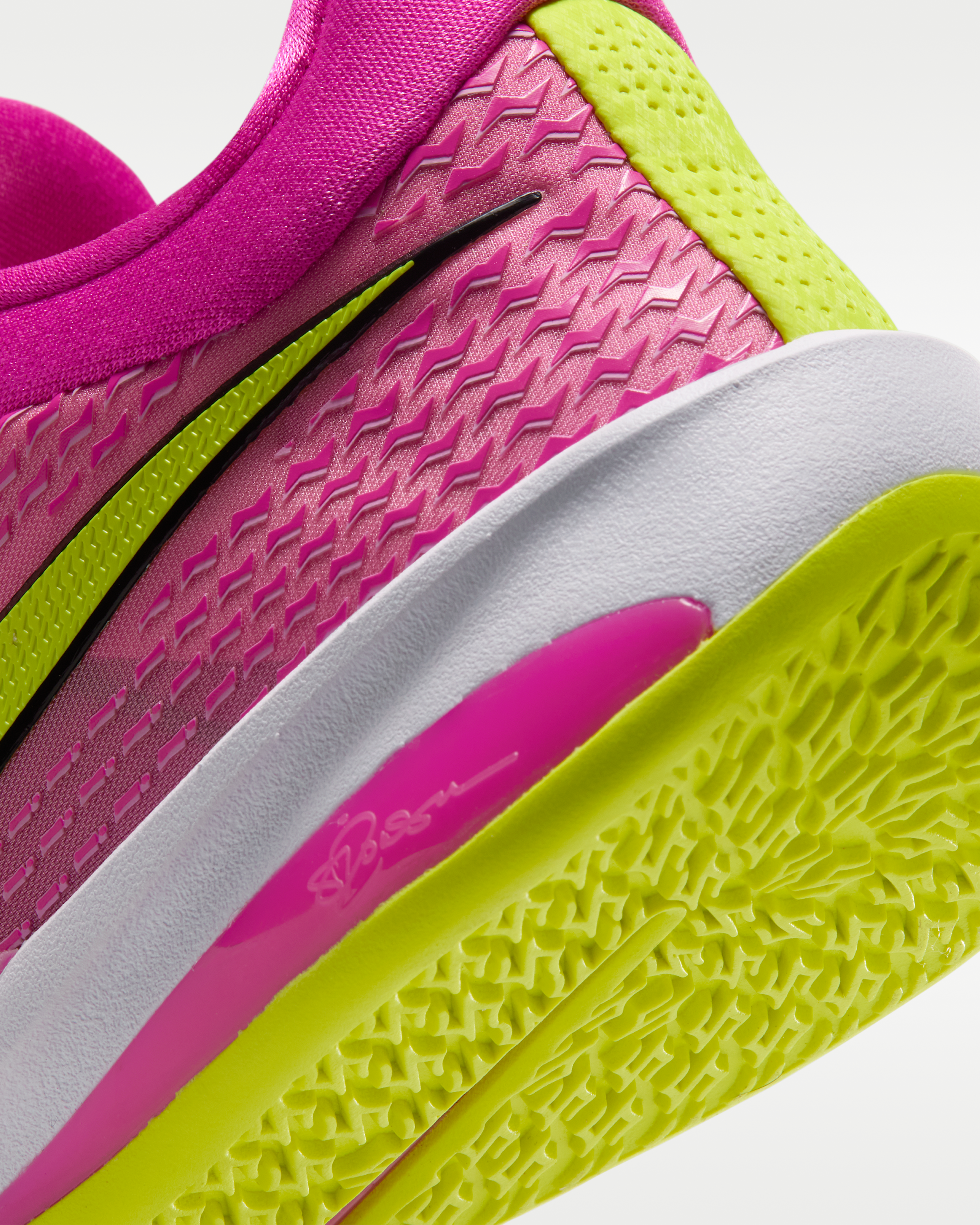 Sabrina 4 Basketball Shoes - Desert Pink/Pink Rise/Shadow Brown/Lemon Venom - View 8