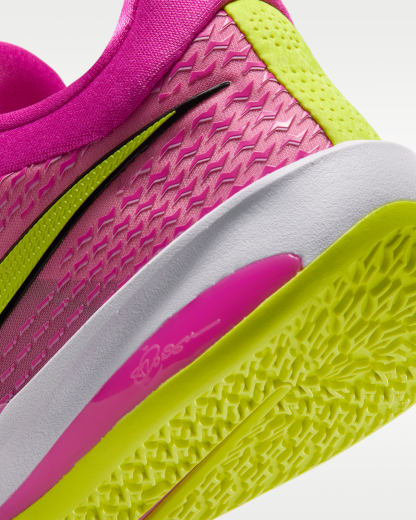 Sabrina 4 Basketball Shoes - Desert Pink/Pink Rise/Shadow Brown/Lemon Venom - View 8