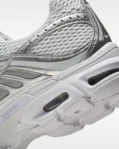Nike Air Max Moto 2K Women's Shoes with Reflective Design Accents - Grey Fog/Metallic Silver/White - View 8