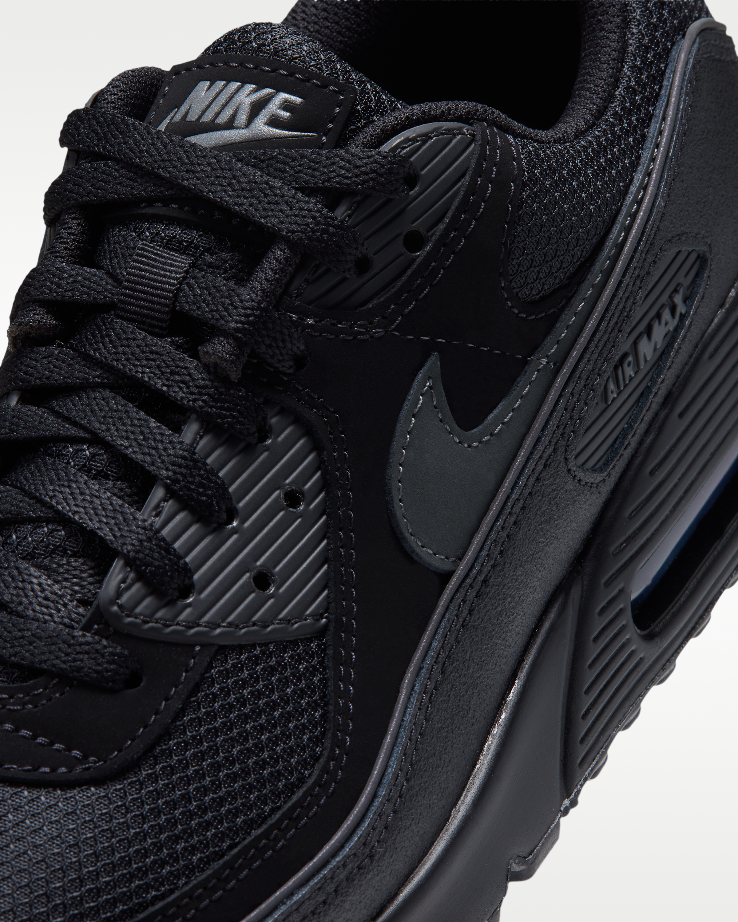 Nike Air Max 90 Men's Shoes - Black/Anthracite - View 7
