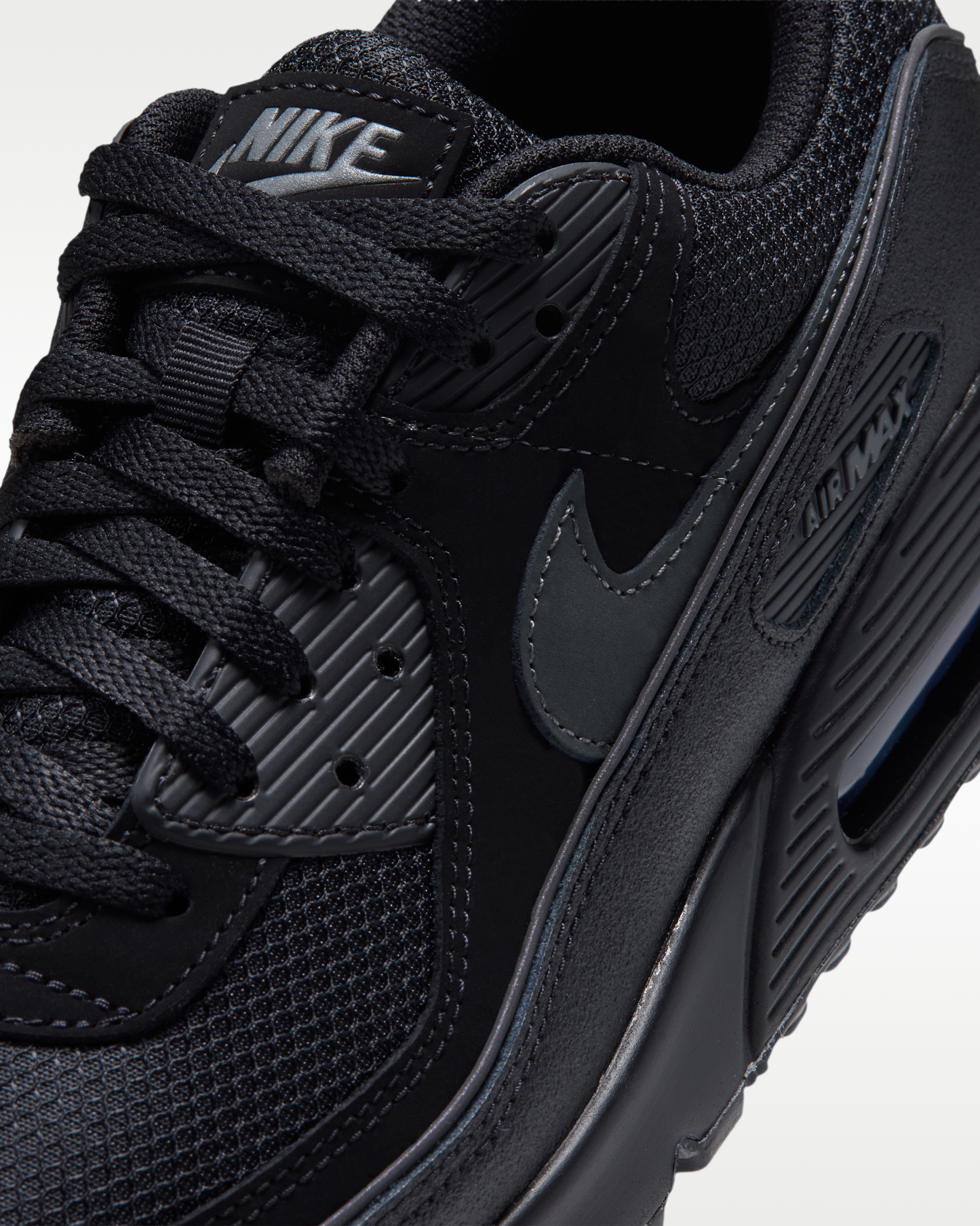 Nike Air Max 90 Men's Shoes - Black/Anthracite - View 7