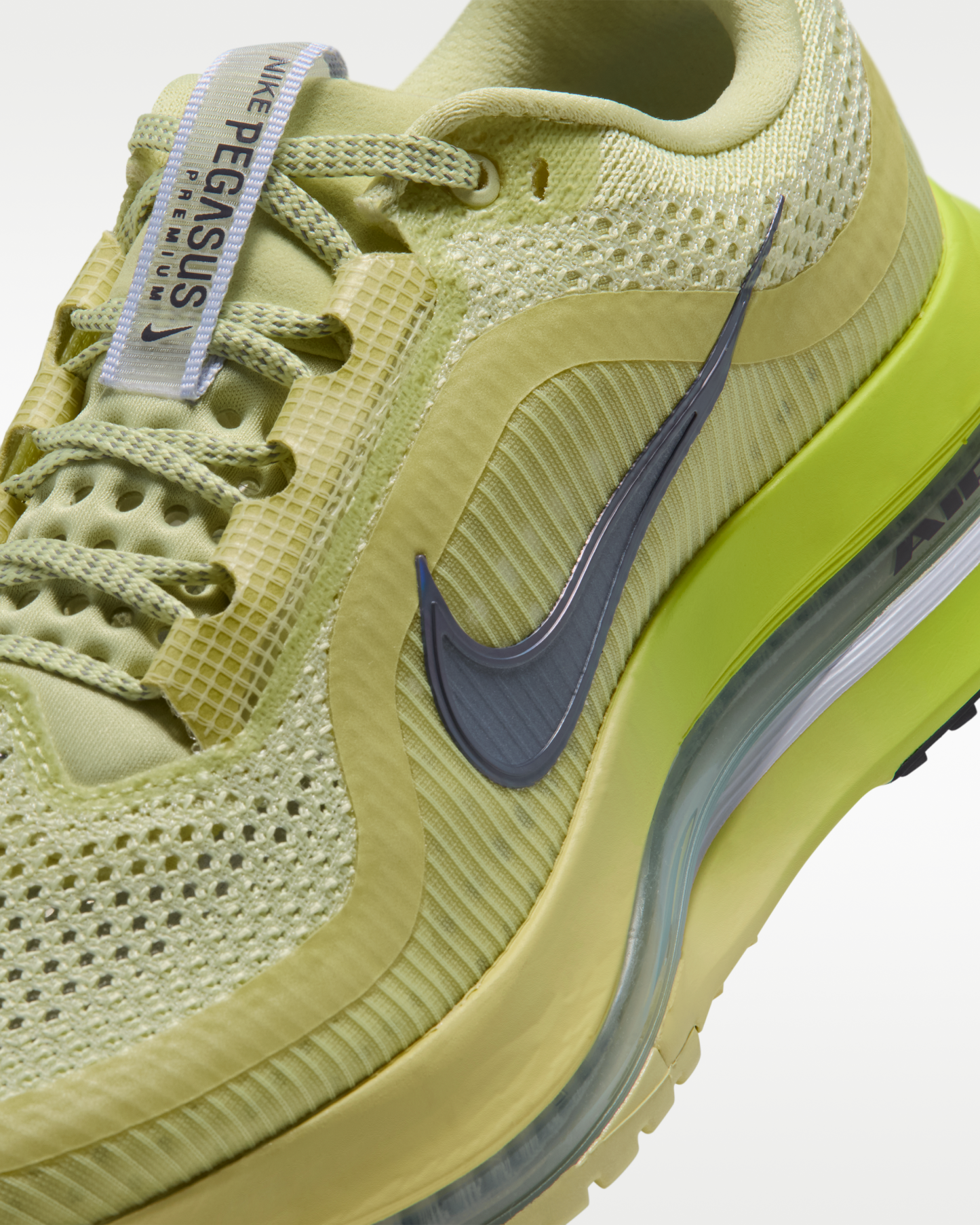 Nike Pegasus Premium Women's Road Running Shoes - Fennel/Lemon Venom/Gridiron/Palest Purple - View 7