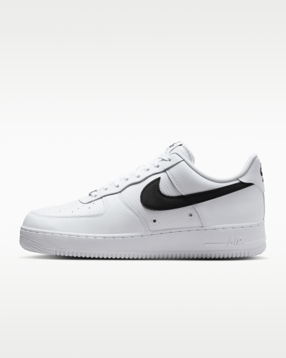Nike Air Force 1 '07 LV8 Men's Shoes - White/White/Black - View 1
