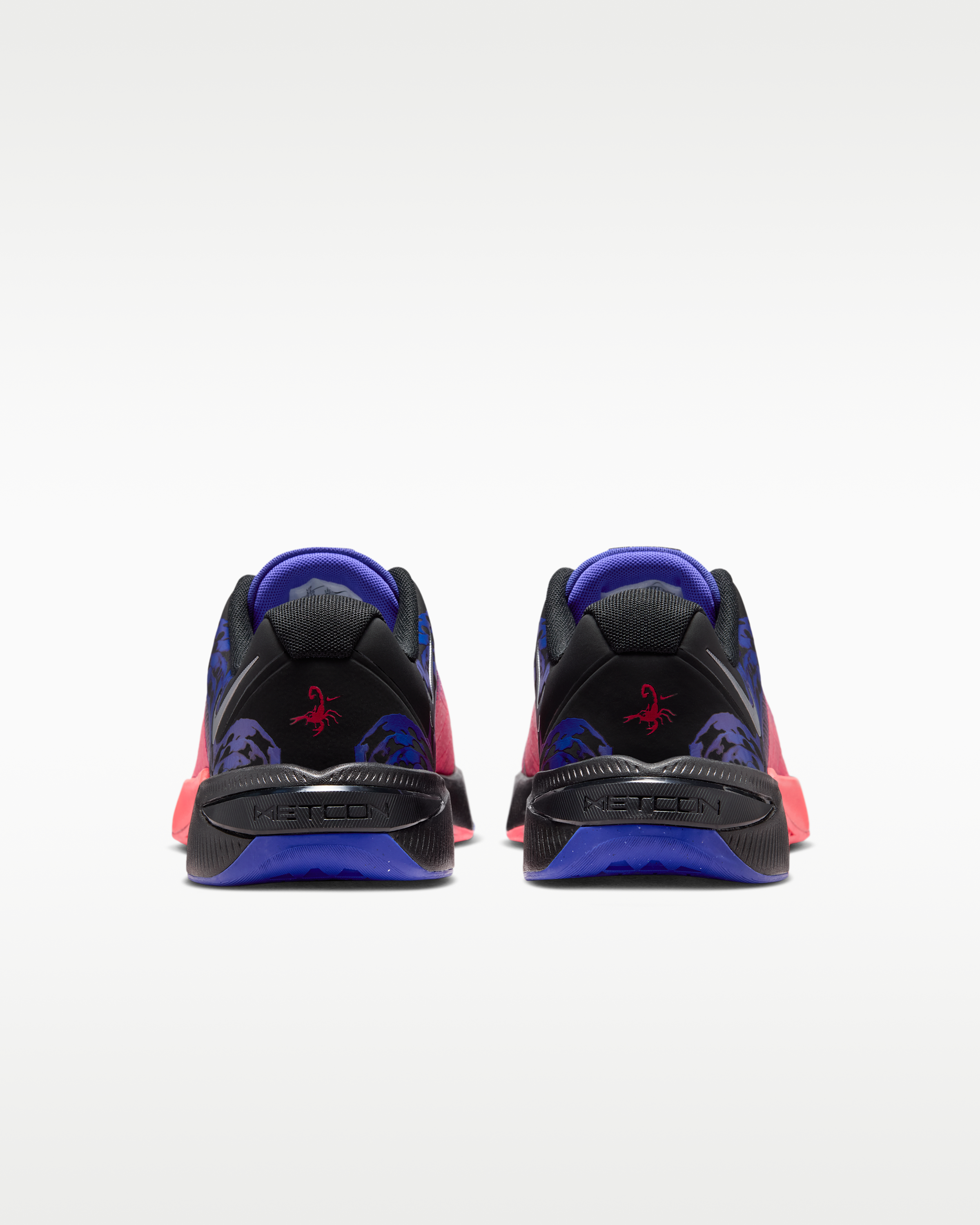Nike Metcon 10 AMP Men's Training Shoes - Black/Hyper Punch/Metallic Platinum - View 6