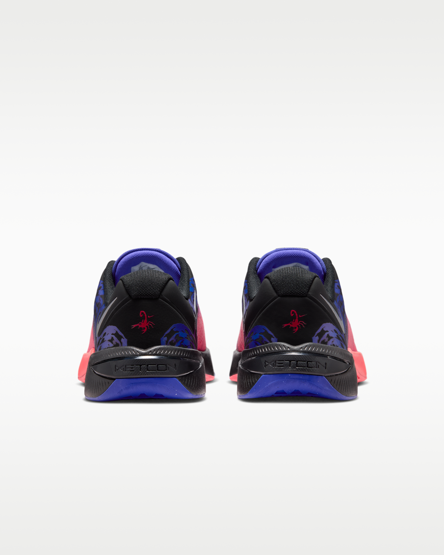Nike Metcon 10 AMP Men's Training Shoes - Black/Hyper Punch/Metallic Platinum - View 6
