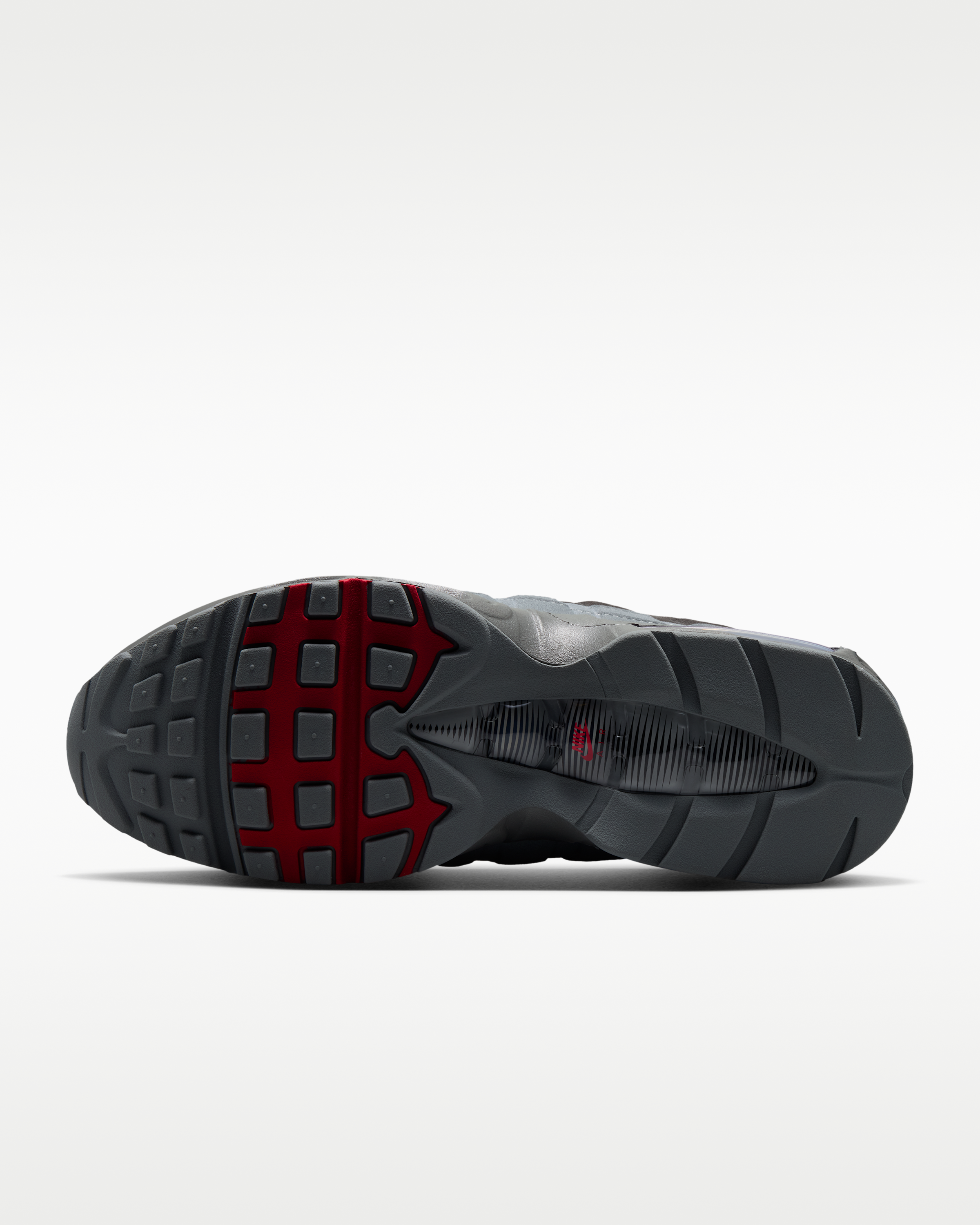 Nike Air Max 95 Big Bubble 'OG' Men's Shoes - Black/Smoke Grey/Dark Smoke Grey/Tough Red - View 2