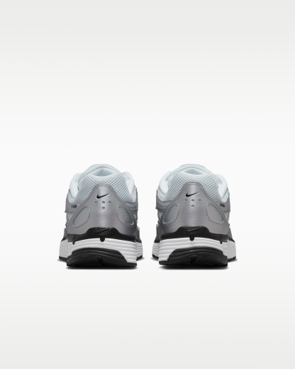 Nike P-6000 Shoes - White/Metallic Silver/Pure Platinum/Black - View 6