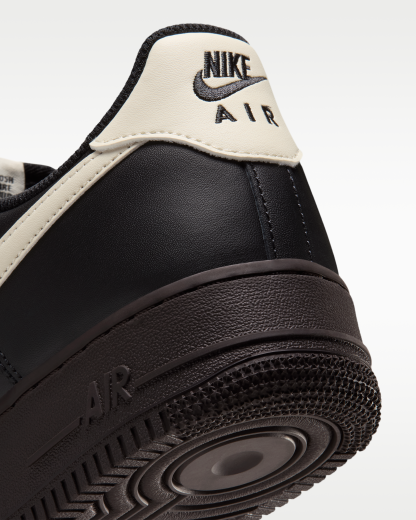 Nike Air Force 1 '07 Men's Shoes - Black/Velvet Brown/Coconut Milk - View 8