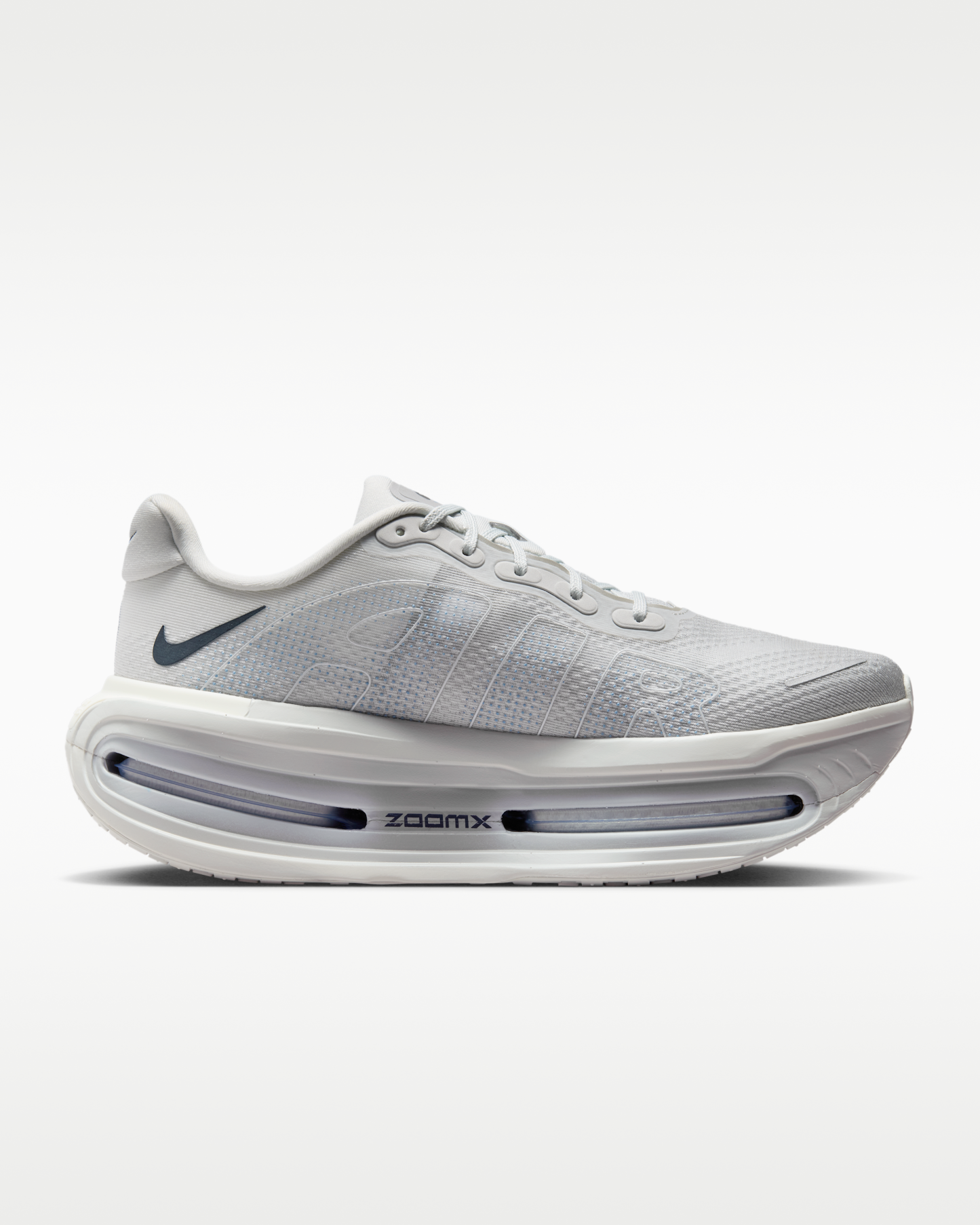 Nike Vomero Premium Men's Road Running Shoes - Off-White/Grey Fog/Wolf Grey/Dark Obsidian - View 3
