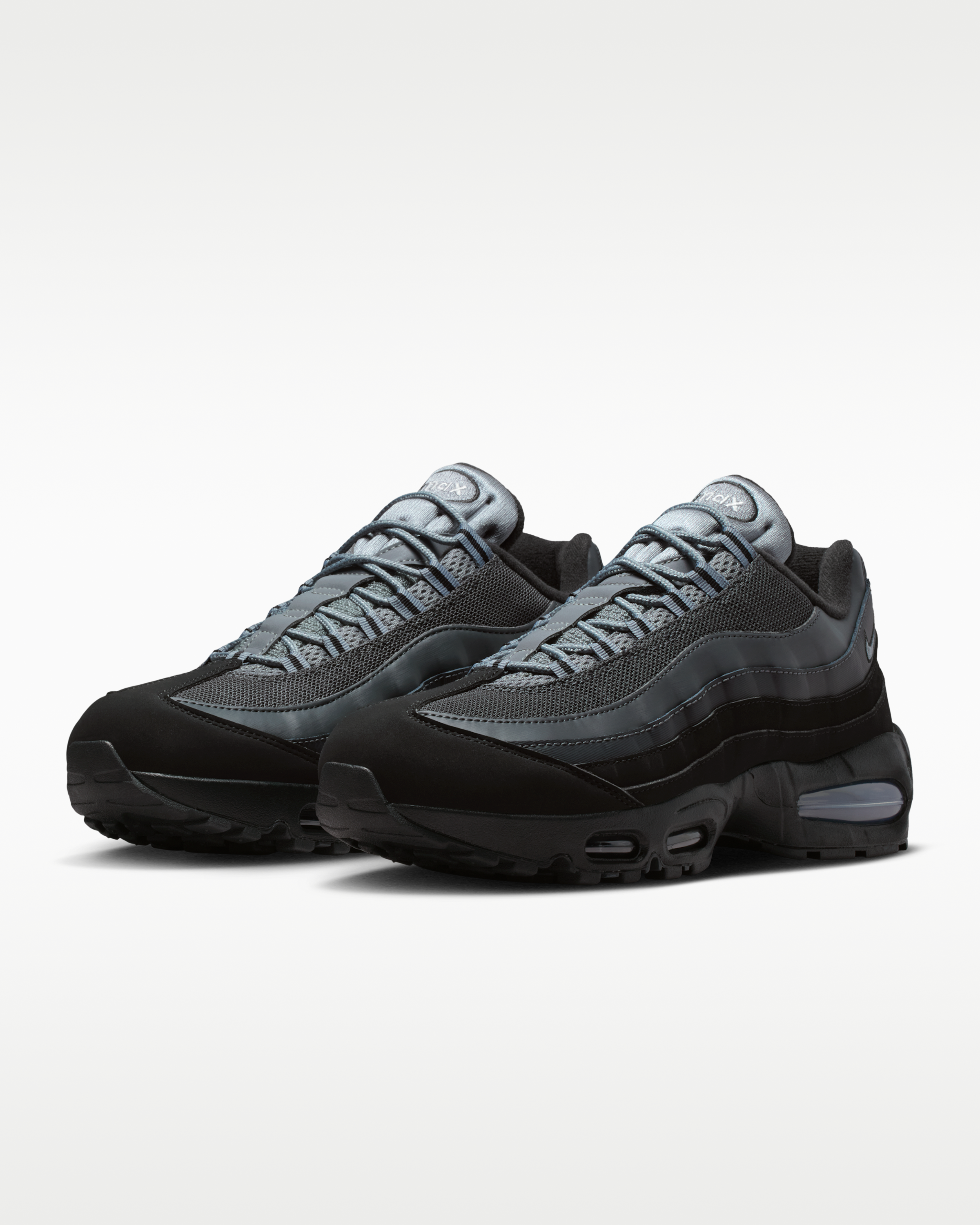 Nike Air Max 95 Big Bubble Men's Shoes - Black/Lime Blast/Anthracite/Metallic Silver - View 5