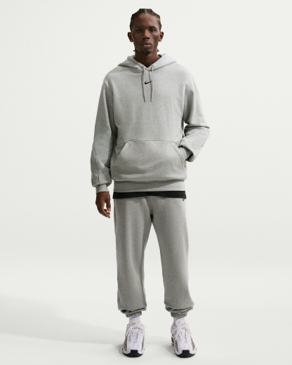 NOCTA Fleece CS Hoodie 2 - Dark Grey Heather/Matte Silver/Black - View 7
