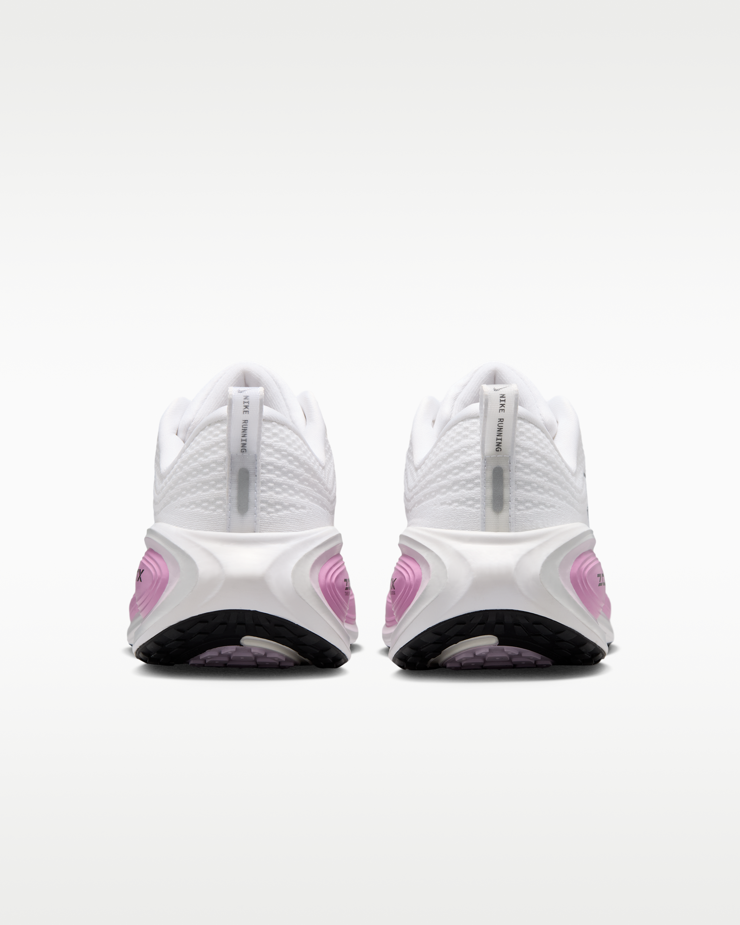 Nike Vomero Plus Women's Road Running Shoes - White/Bleached Lilac/Summit White/Metallic Silver - View 6