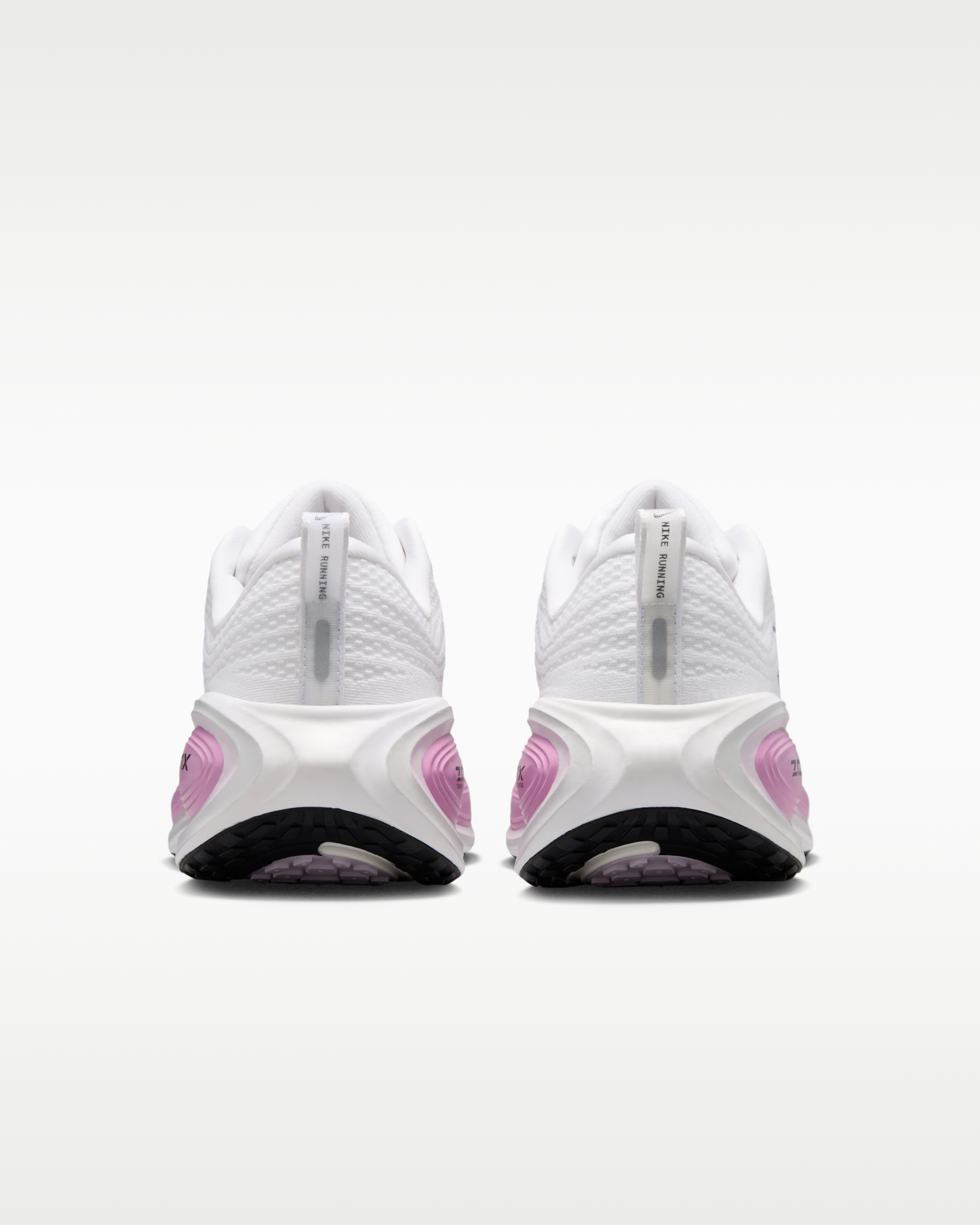 Nike Vomero Plus Women's Road Running Shoes - White/Bleached Lilac/Summit White/Metallic Silver - View 6