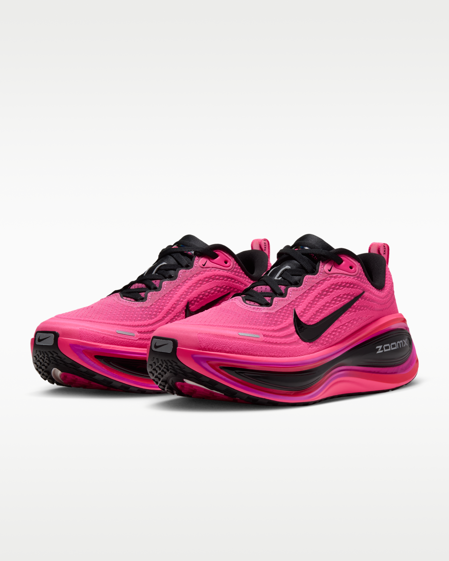 Nike Vomero Plus Women's Road Running Shoes - Black/Hyper Pink/Fuchsia Blast/Black - View 5