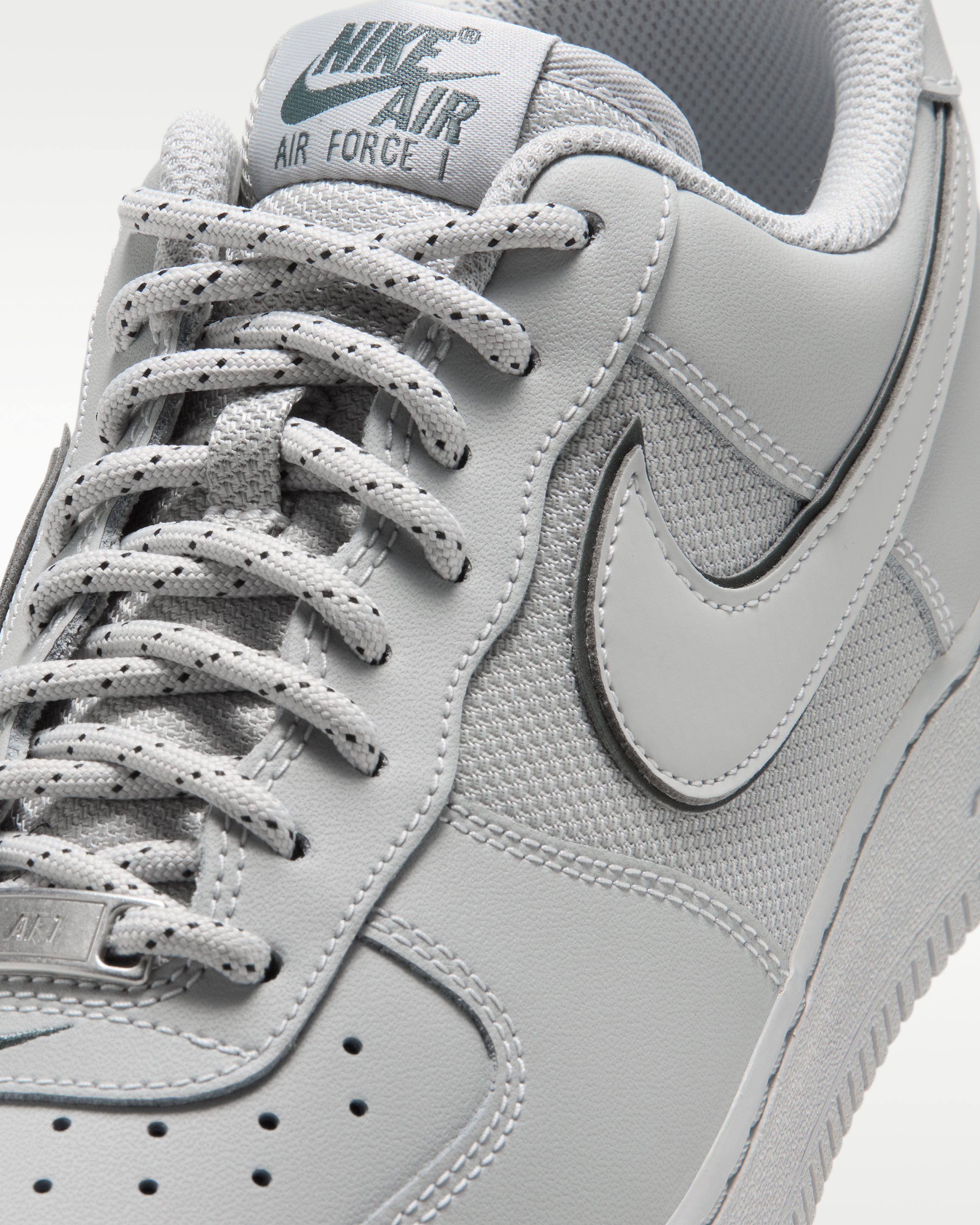 Nike Air Force 1 '07 LV8 Men's Shoes - Strata Grey/Strata Grey/Bomber Grey - View 7
