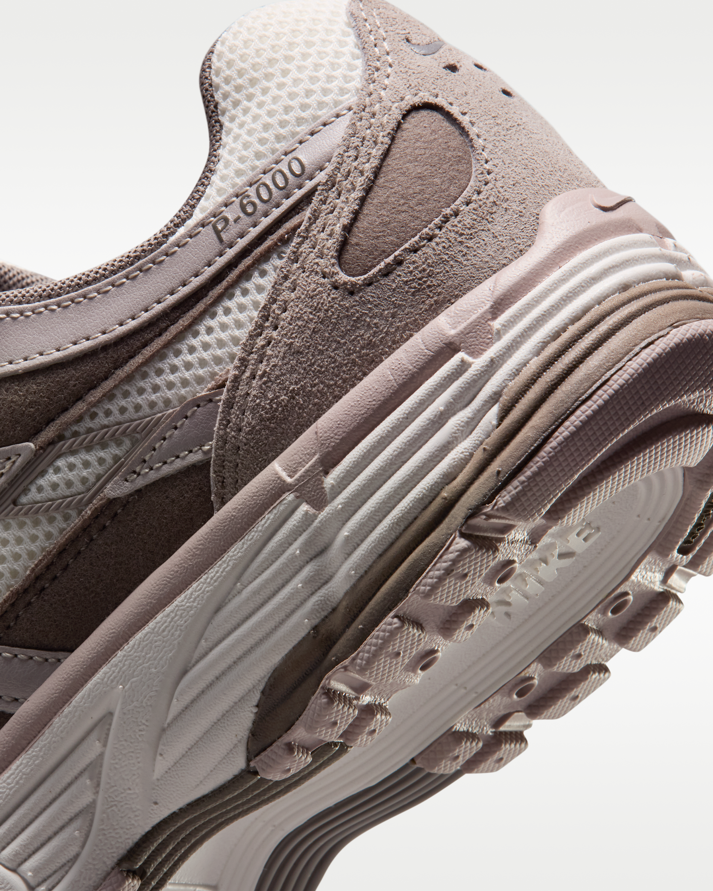 Nike P-6000 Women's Shoes - Summit White/Cave Stone/College Grey/Platinum Violet - View 8