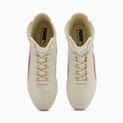 Scuderia Ferrari Speedcat Pro Charles Leclerc Boots Men - Frosted Ivory-Dark Cherry - Image 6