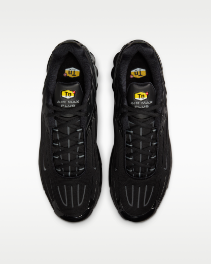 Nike Air Max Plus 3 Men's Shoes - Black/Smoke Grey - View 4