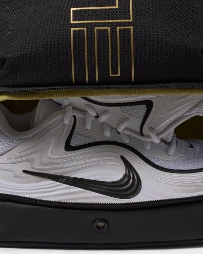 Nike Varsity Elite Backpack (32L) - Black/Black/Metallic Gold - View 8