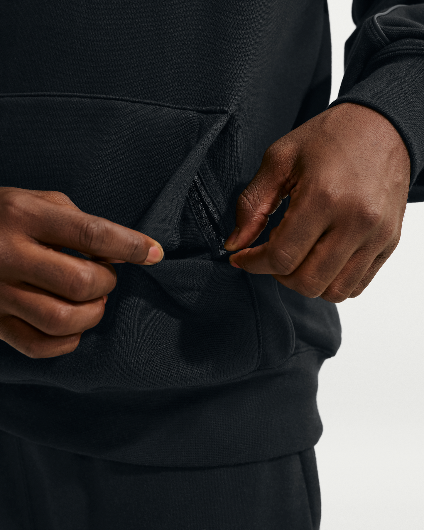 NOCTA Fleece CS Hoodie 2 - Black/White - View 8