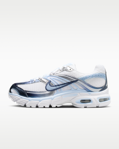 Nike Air Max Moto 2K Women's Shoes - White/Metallic Silver/Midnight Navy/Hydrogen Blue - View 1