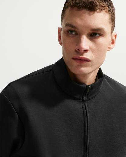 Nike 24.7 ImpossiblySoft Men's Dri-FIT 1/2-Zip Top - Black/Dark Smoke Grey - View 3
