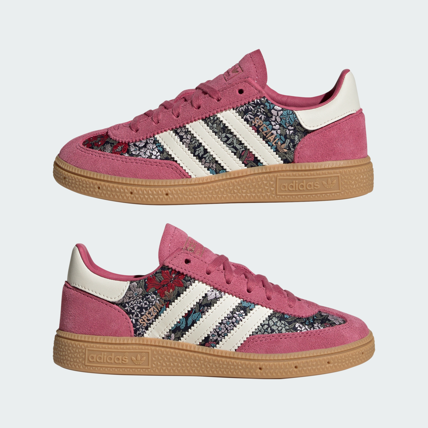 adidas ADIDAS LIBERTY HANDBALL SPEZIAL LACE SHOES - Equipment Red / Cream White / Gum - View 8