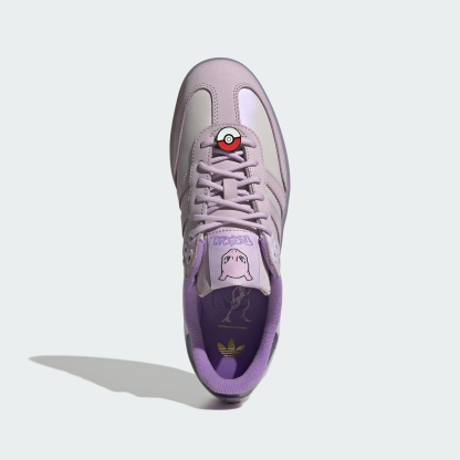 adidas ADIDAS Pokémon SAMBA OG SHOES - Ice Lavender / Ice Lavender / Violet Fusion - View 3