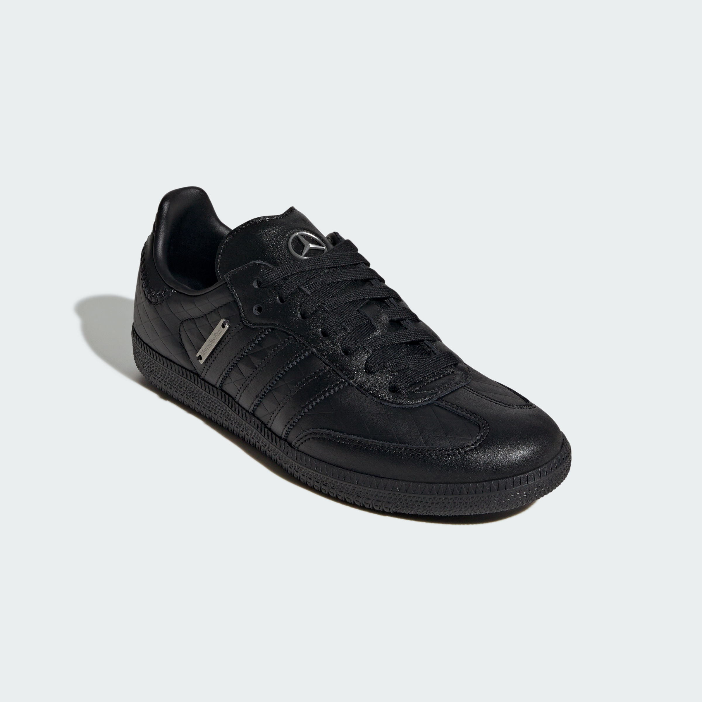 adidas ADIDAS SAMBA OG - MERCEDES-BENZ SHOES - Core Black / Core Black / Silver Metallic - View 5